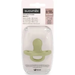 Suavinex color essence - siliconen fopspeen 6-18 maanden - schildpadgroen