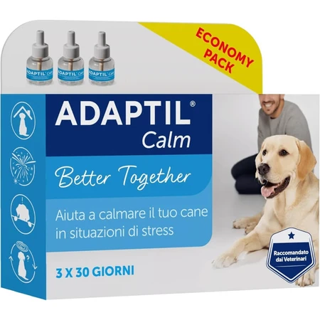 Ceva animal health Adaptil calm - 3 navullingen voor verstuiver met feromonen voor hond sereniteit 60 ml