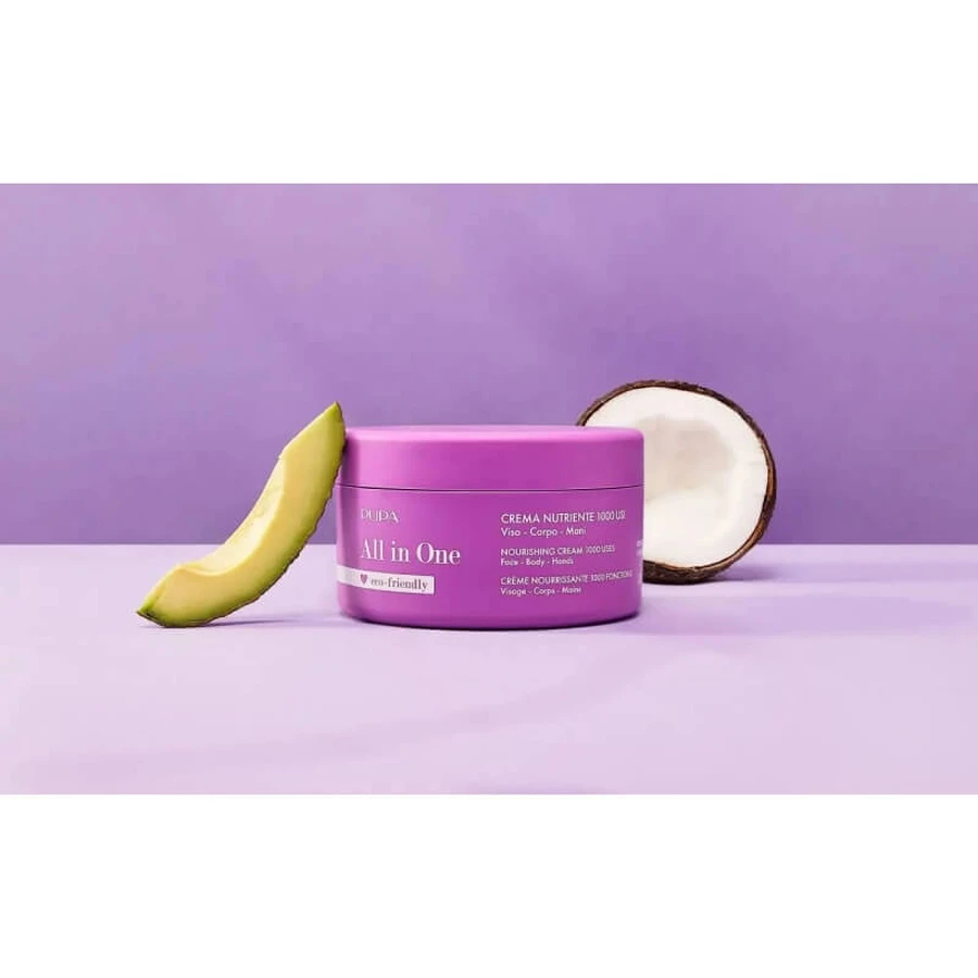 Pupa all in one - crema nutriente 1000 usi viso corpo e mani 350 ml