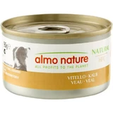 Almo nature Hfc natural kalfsvlees - natvoer voor volwassen honden 95 gr.