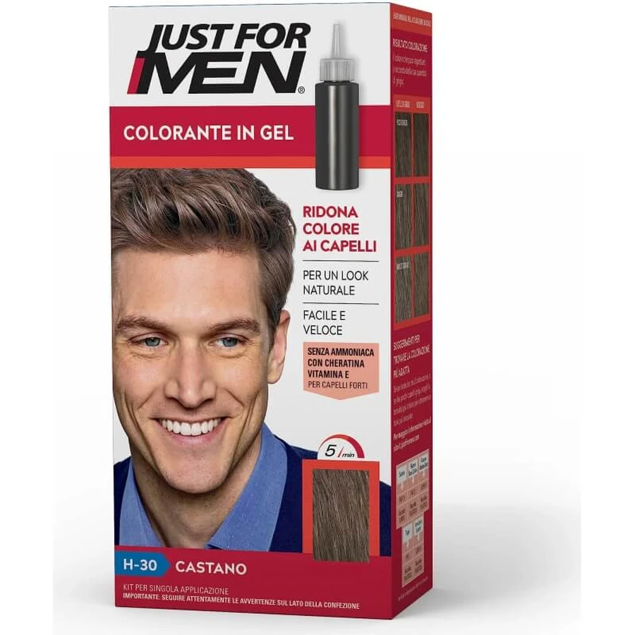 Just for men Shampoo kleuring h-30 bruin
