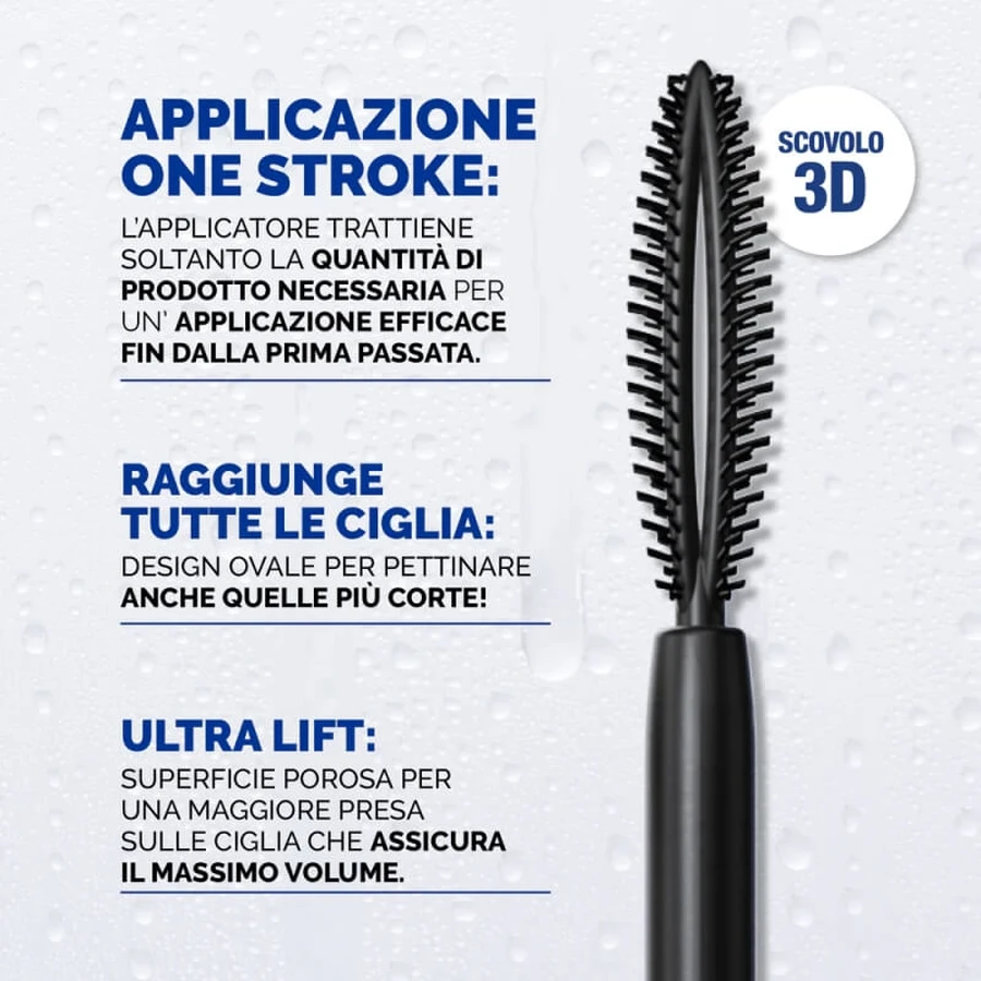 Veralab Sharp volume waterproof - mascara - noir