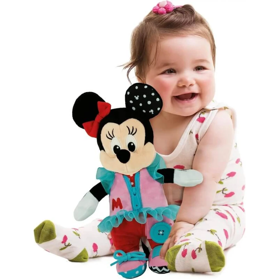 Clementoni Disney baby dres me up minnie - knuffel montessorimethode