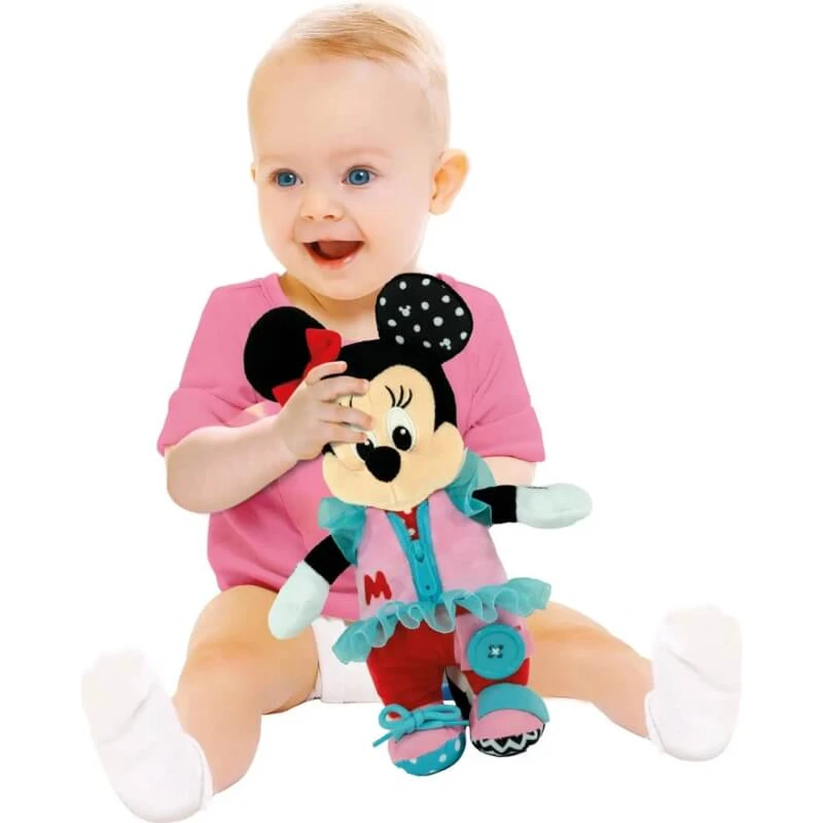 Clementoni Disney baby dres me up minnie - knuffel montessorimethode