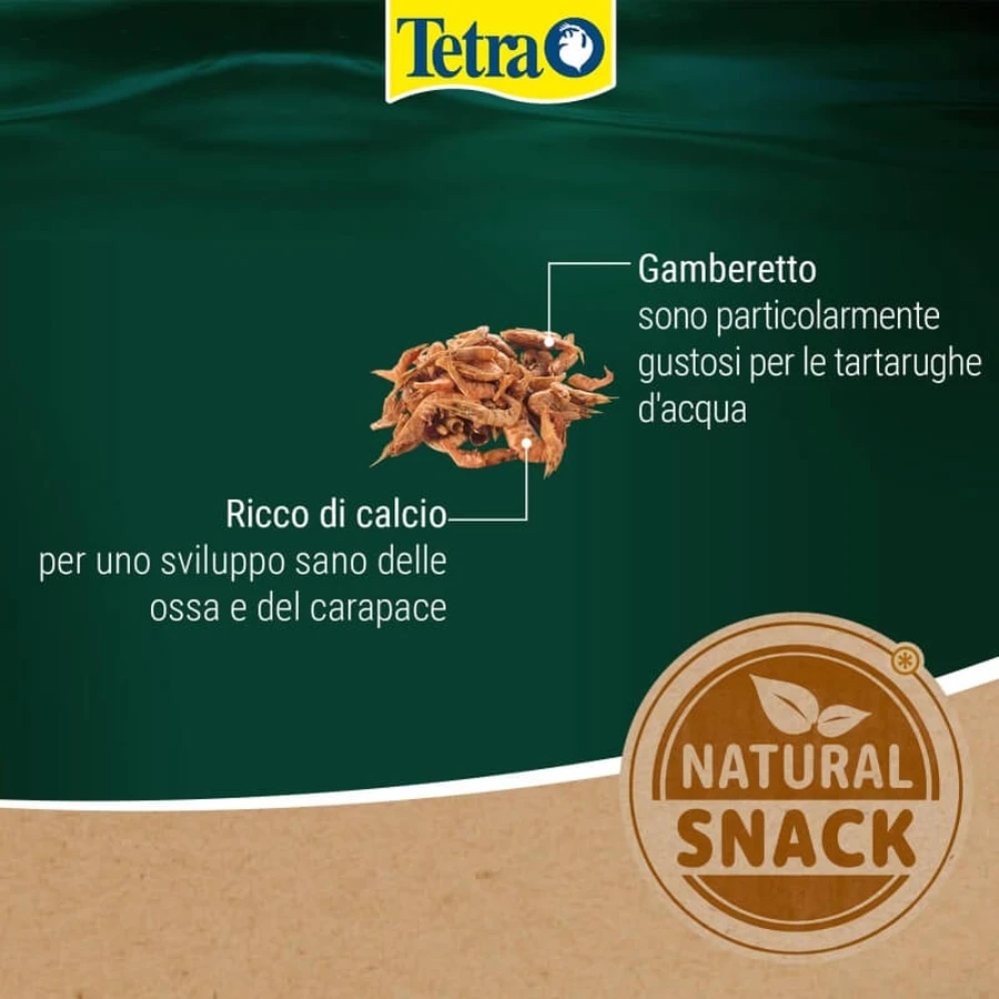 Tetra Reptodelica garnalen - aanvullend diervoeder voor waterschildpadden 250 ml