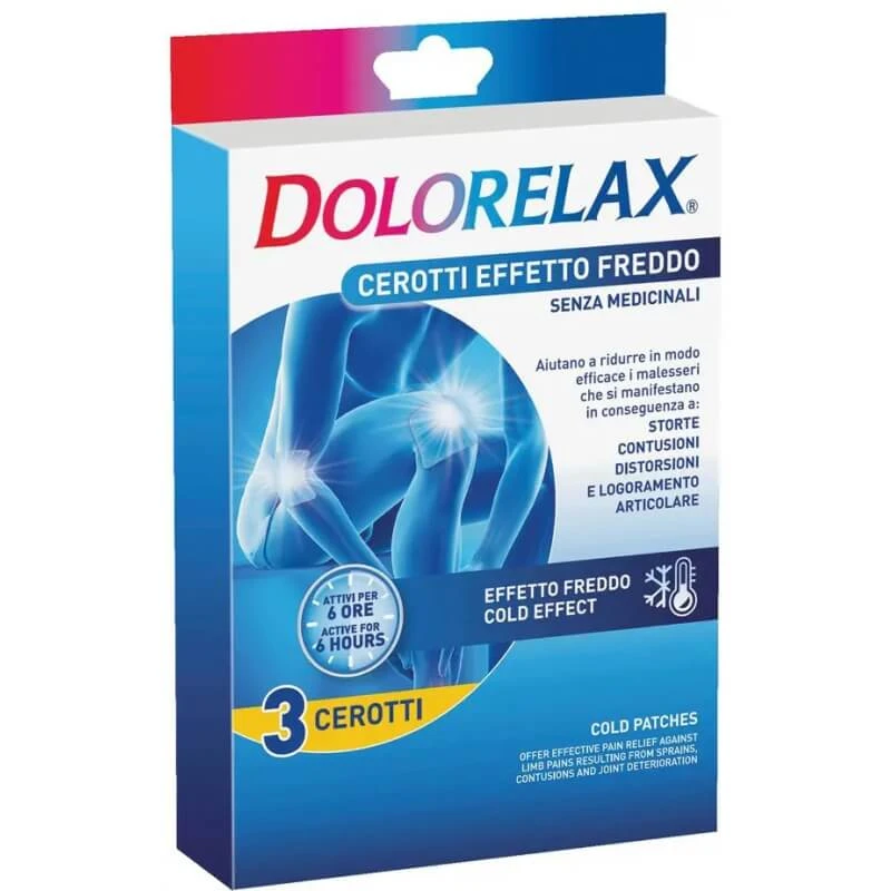 Dolorelax - 3 pleisters met koude-effect