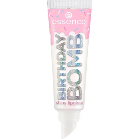 Essence Birthday bomb glanzende lipgloss - lipgloss nr. 01 taart mijn dag