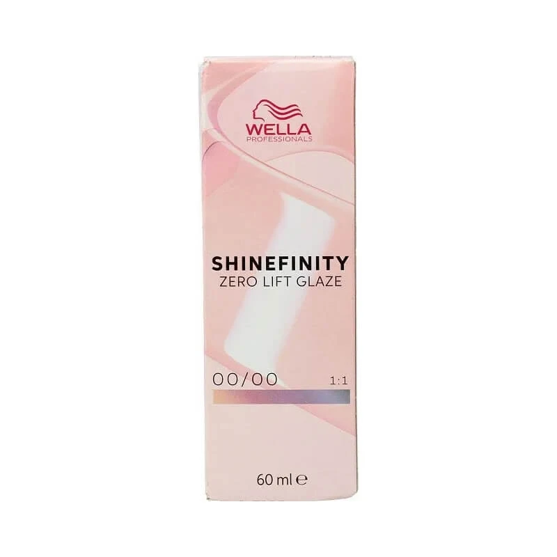 Wella Shinefinity zero lift glazuur - demi-permanente kleuring nr. 00/00 kristal glazuur
