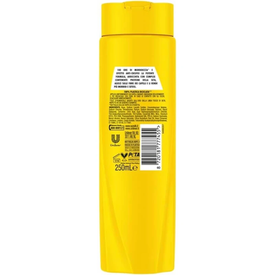 Sunsilk Touch of Silk - șampon anti-frizz și softness 250 ml