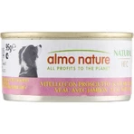 Almo nature Hfc natural cuisine veal with ham - wet food for adult dogs 95 gr.