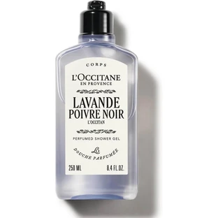 L'occitane lavande poivre noir - gel douche parfumé pour le corps et les cheveux 250 ml