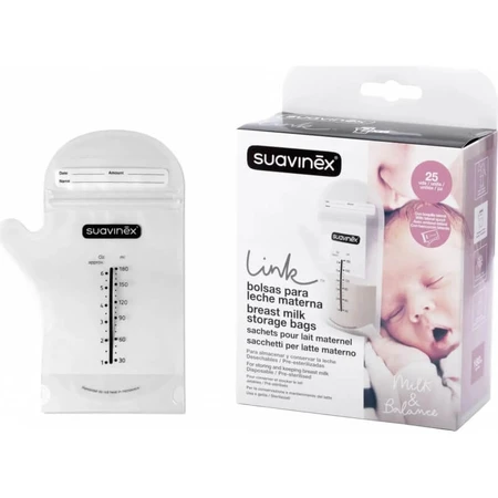 Suavinex 25 bolsas para almacenar leche materna