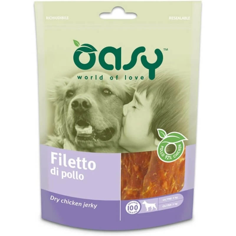 Oasy Kipfilet - snacks voor honden 100 gr