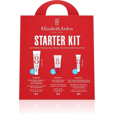 Elizabeth arden acht uur starterskit - essentiële routine voor een stralende, beschermde huid