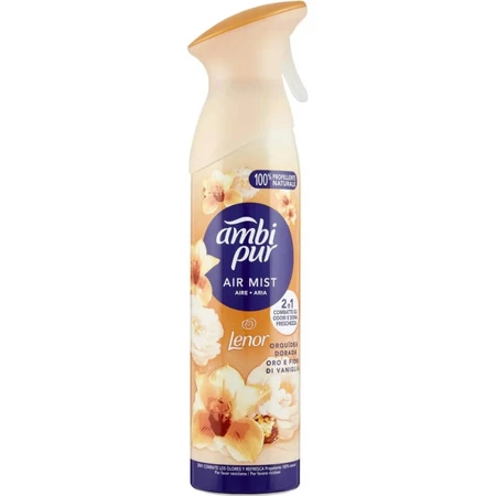 Ambi pur Air mist goud en vanillebloemen - kamergeurverspreider 185 ml spray