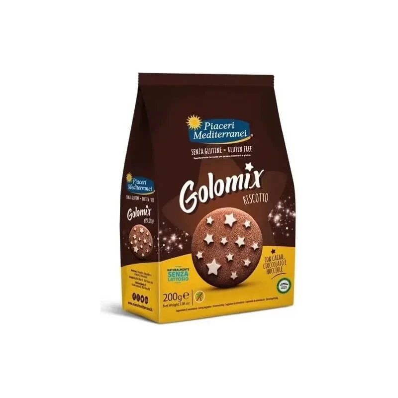 Piaceri mediterranei Golomix koekje glutenvrij 200 g