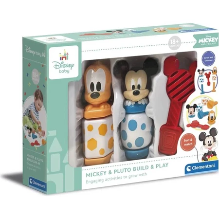 Clementoni Baby mickey bouwen en spelen - personages om te bouwen