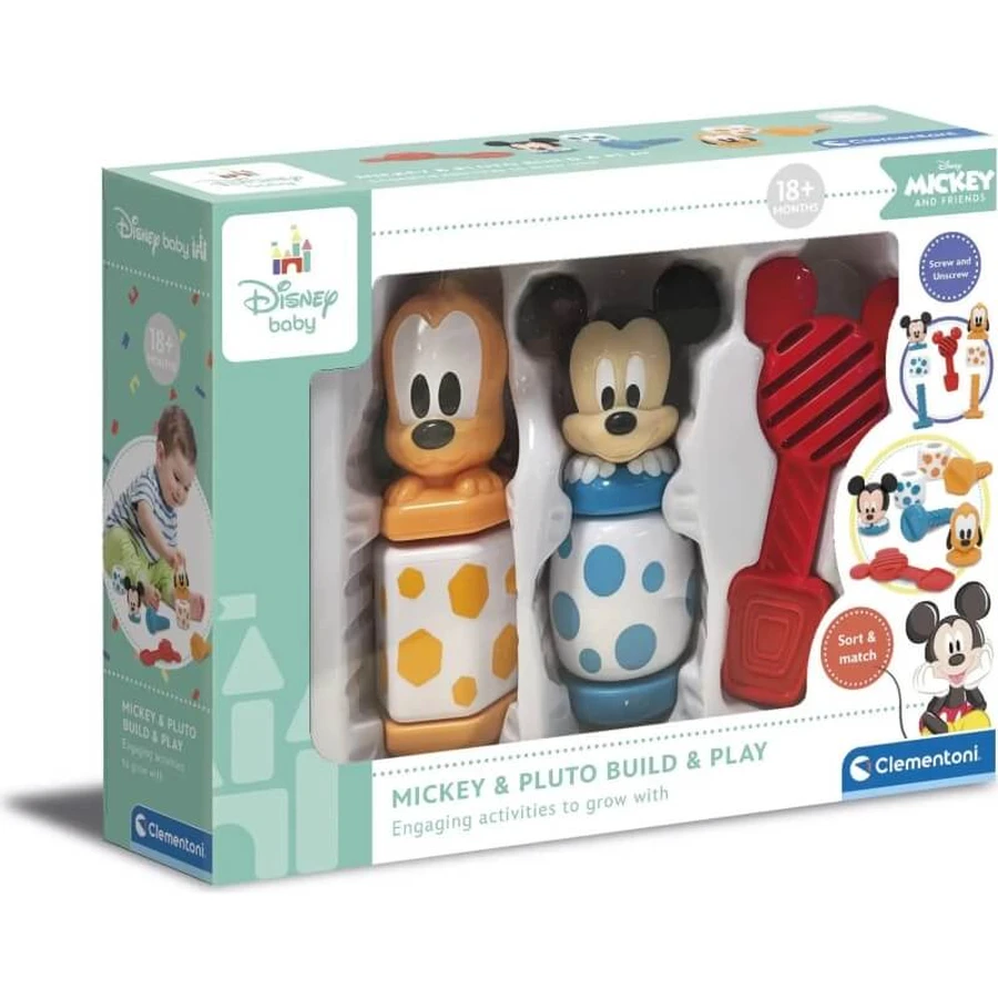 Clementoni Baby mickey bouwen en spelen - personages om te bouwen