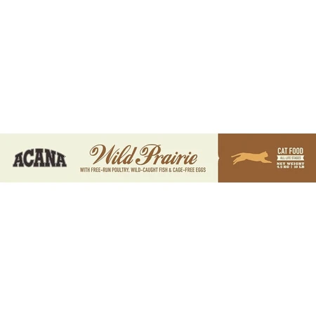 Acana Wild prairie - alimento completo para gatos 4,5 kg
