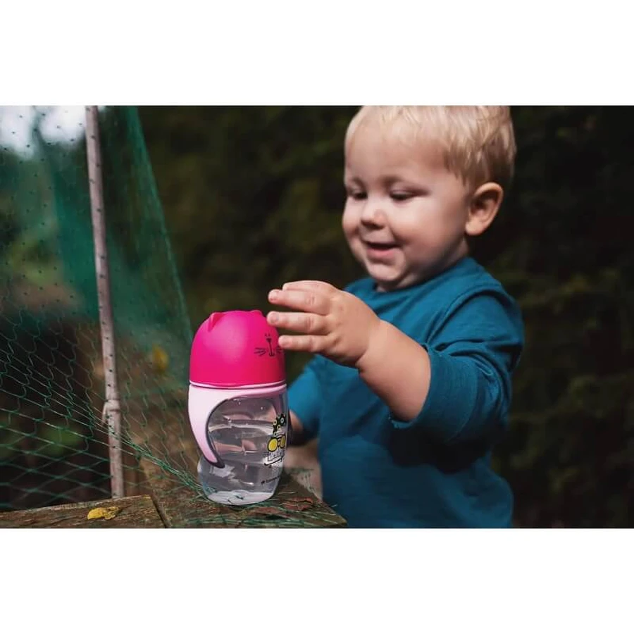 Tommee tippee Trainer cup soft sippee - 6m+ taza con boquilla blanda 230ml color rosa