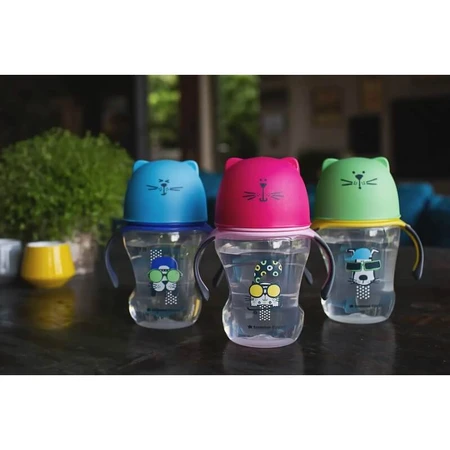 Tommee tippee Trainer cup soft sippee - 6m+ taza con boquilla blanda 230ml color rosa