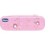 Chicco niebieski zestaw do higieny jamy ustnej etui ze szczoteczką + pasta do zębów truskawka 12m+: ceny i cechy