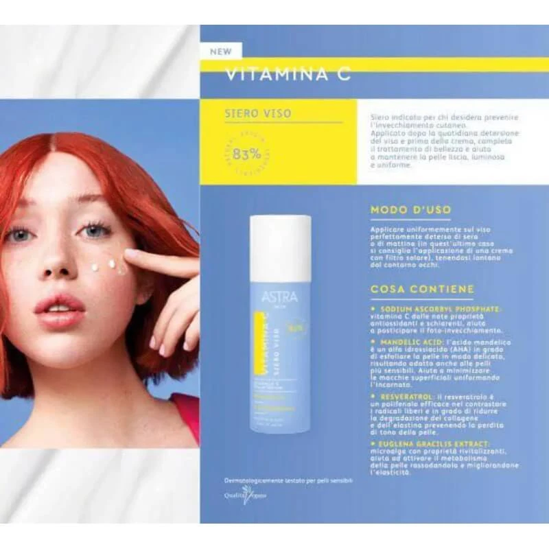 Astra anti-aging serum met vitamine c 30 ml