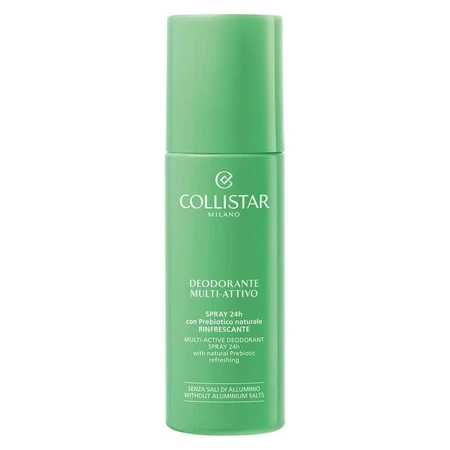 Collistar multi-actieve deodorant - 24u verfrissende spray met natuurlijk prebioticum 100 ml