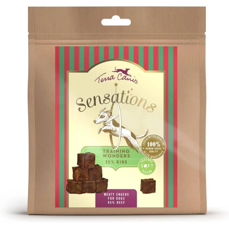 Terra canis Sensations trainingswonders rund - hondensnacks voor training 90 gr