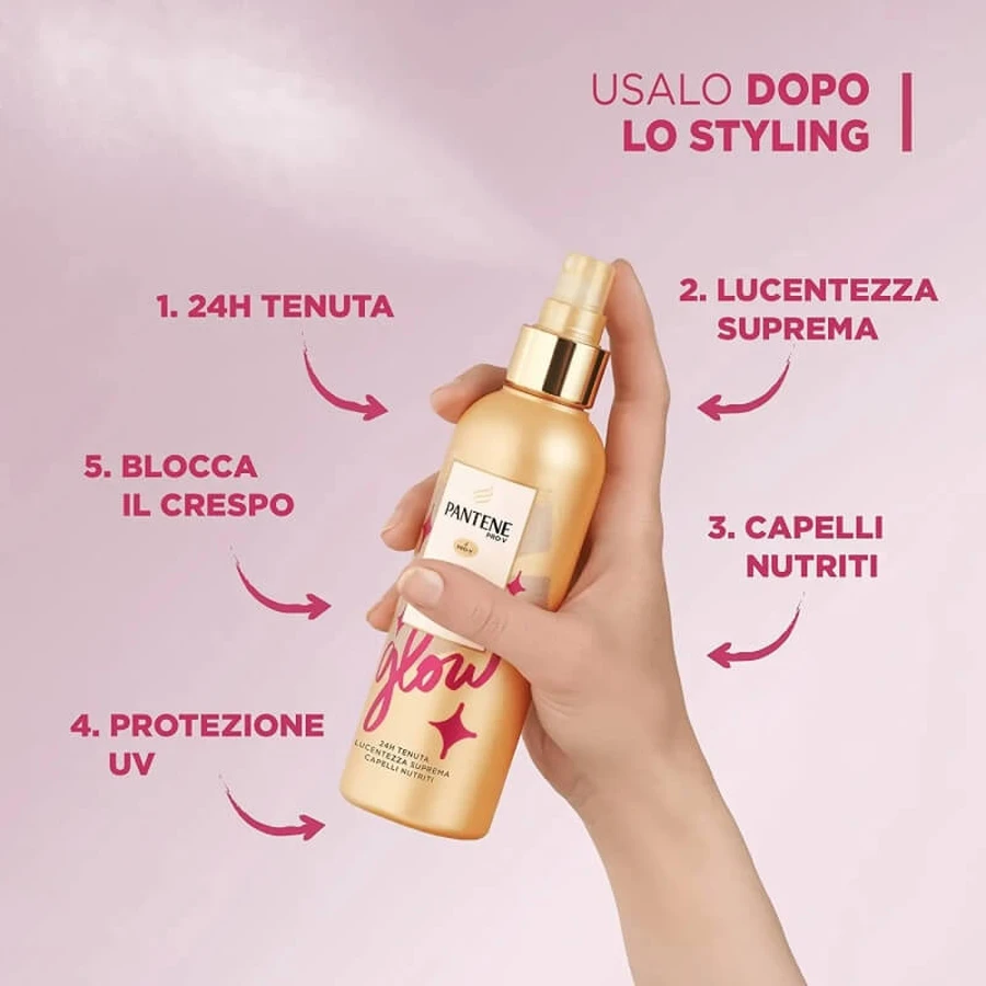 Pantene pro-v forever glow - aceite para peinar 200 ml