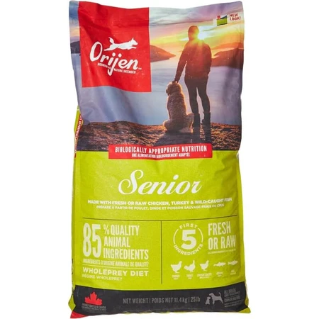 Orijen Senior - hrană completă pentru câini adulți de toate dimensiunile 11,4 kg