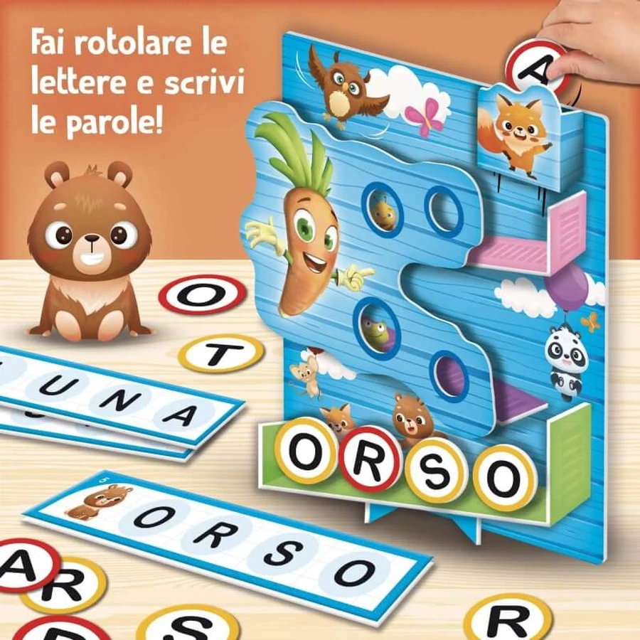 Lisciani Carotina happy pinball 97098 - educatief spel voor kinderen van 3-6 jaar