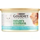Purina gourmet nature's creations tonijn tomaten en rijst - volledige voeding voor volwassen katten 85 gr