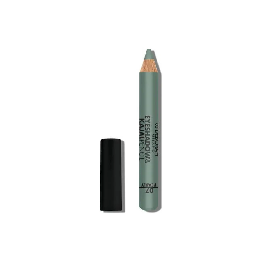 Deborah Eyeshadow &amp; kajal pencil no. 07 green finish pearly