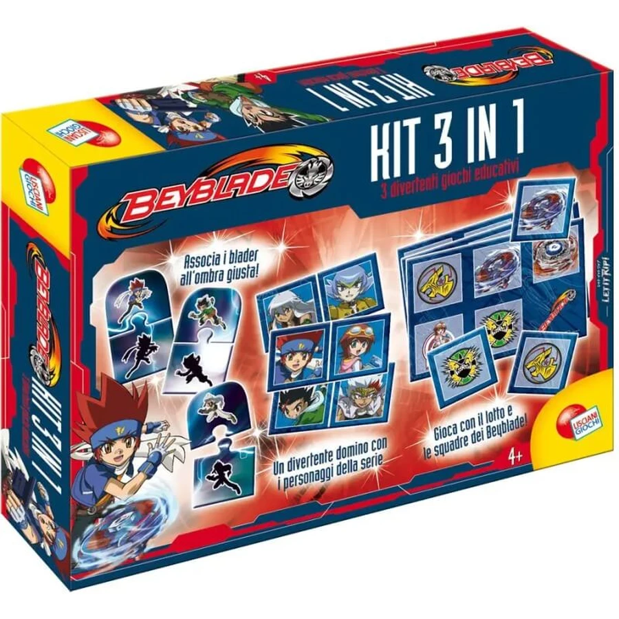 Lisciani Beyblade Spielset 3 in 1 35984 4yrs +