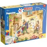 Lisciani Maxi puzzel dubbelgezicht 35 stukjes pinokkio 48182