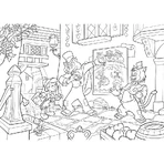 Lisciani Maxi puzzel dubbelgezicht 35 stukjes pinokkio 48182