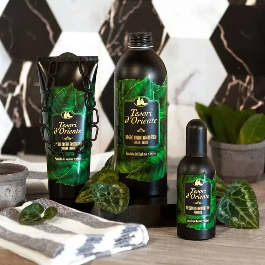 Tesori d'oriente Sandalo e vetiver - bagno crema aromatico 500 ml