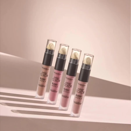 Deborah Easy color - blush &amp ; rouge à lèvres no. 03 rose rebelle