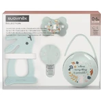 Suavinex Wonderland - set cadou 4 piese pentru copii - albastru deschis