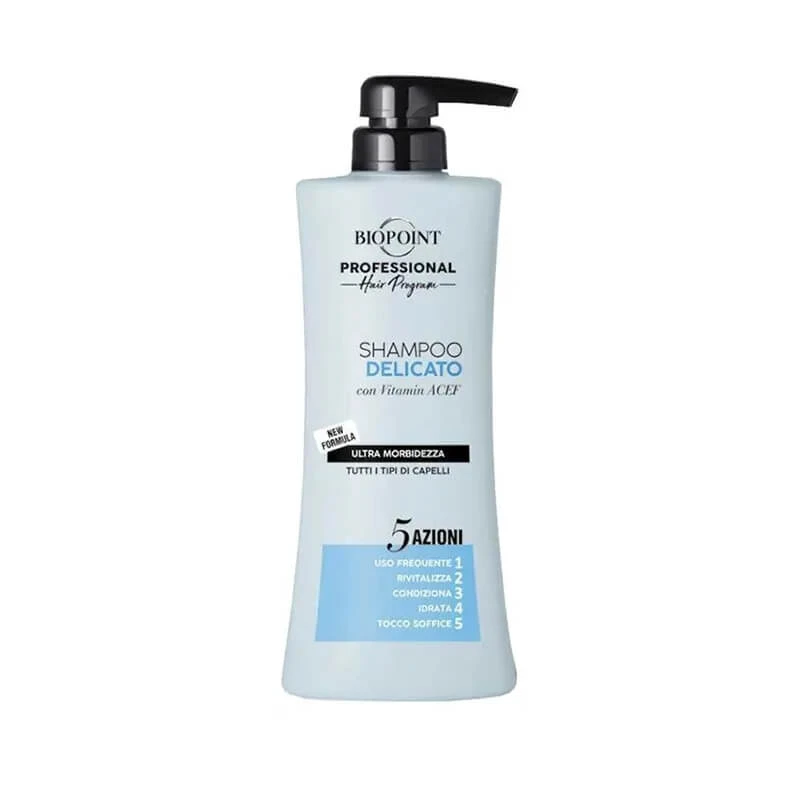 Biopoint Milde shampoo met vitaminen voor alle haartypes 400 ml