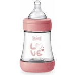 Chicco perfect 5 pink - slow flow baby bottle 150 ml