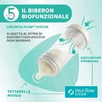 Chicco perfect 5 pink - slow flow baby bottle 150 ml