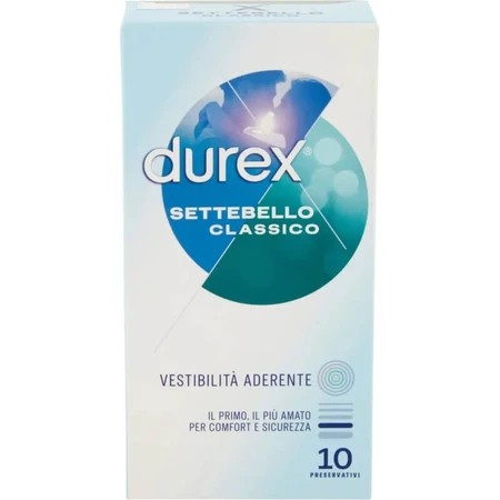 Durex settebello classic - 10 préservatifs tight fit