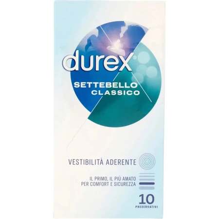 Durex settebello classic - 10 préservatifs tight fit