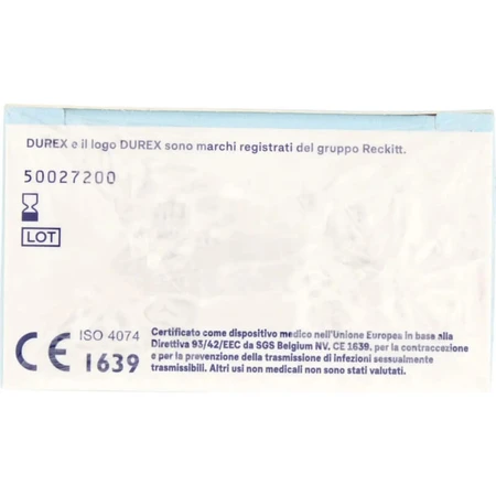 Durex settebello classic - 10 préservatifs tight fit