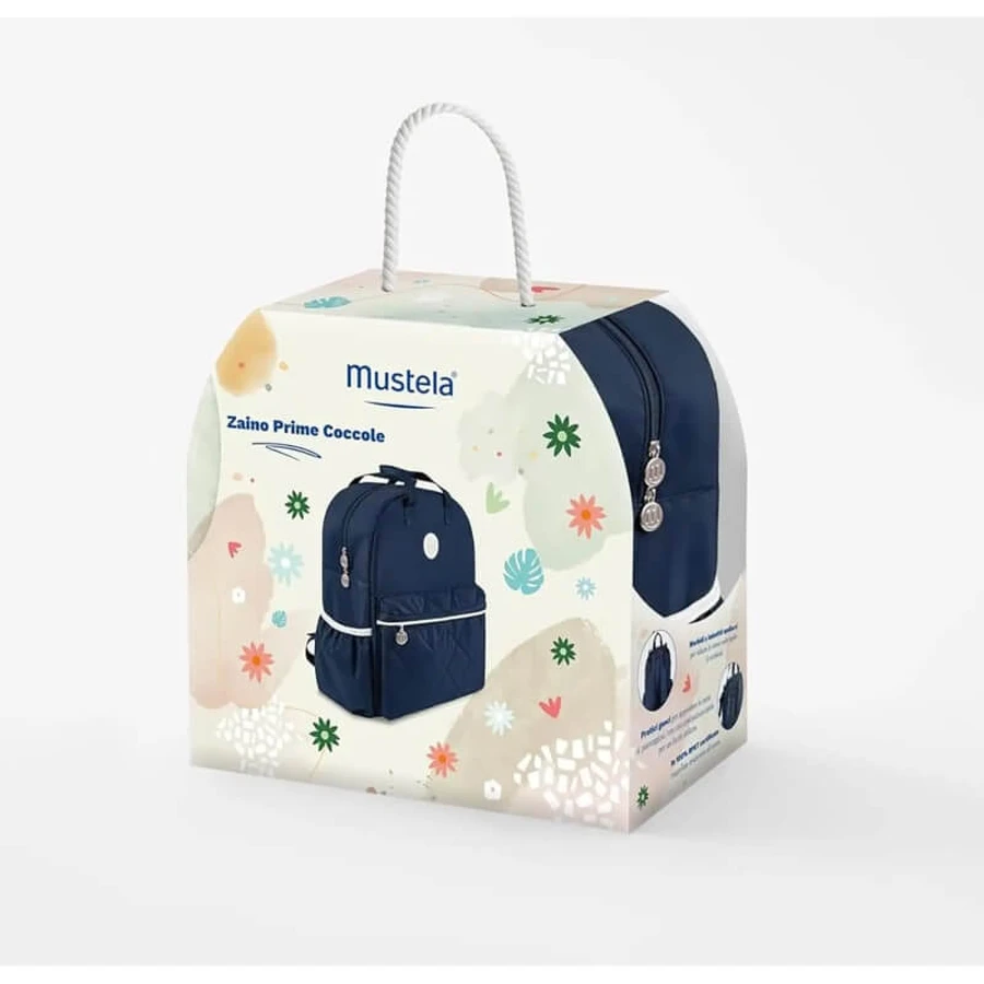 Mustela Rucksack erste Streicheleinheiten - Geschenkbox
