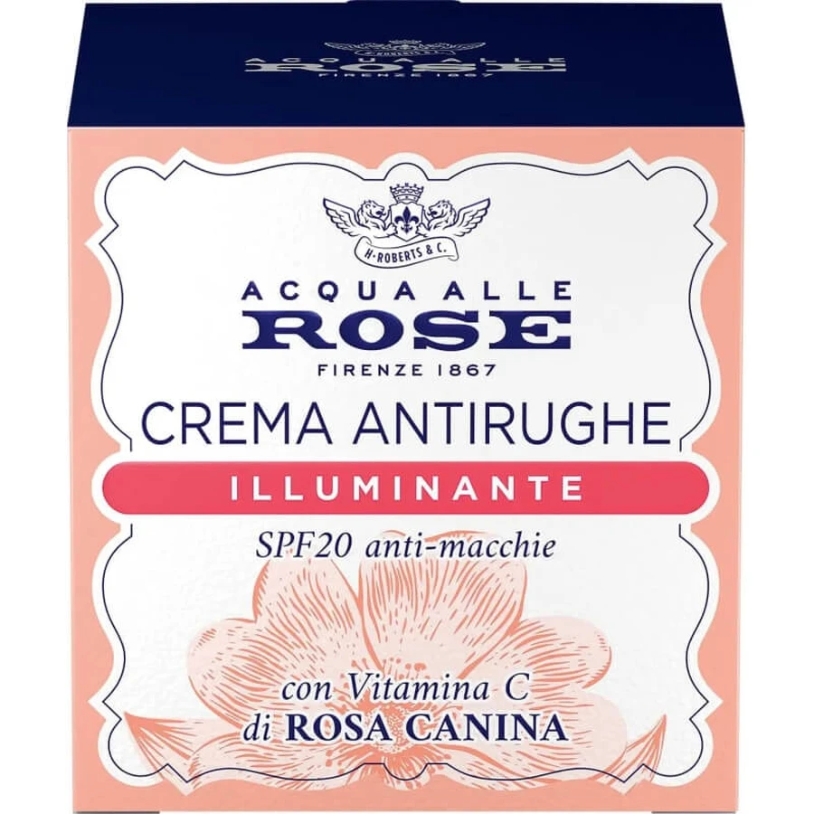 Verhelderend Rozenwater - anti-rimpel crème spf20 anti-vlekken 50 ml