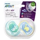 Avent ultra air fopspenen 18m+ - pak 2 gedecoreerde fopspenen