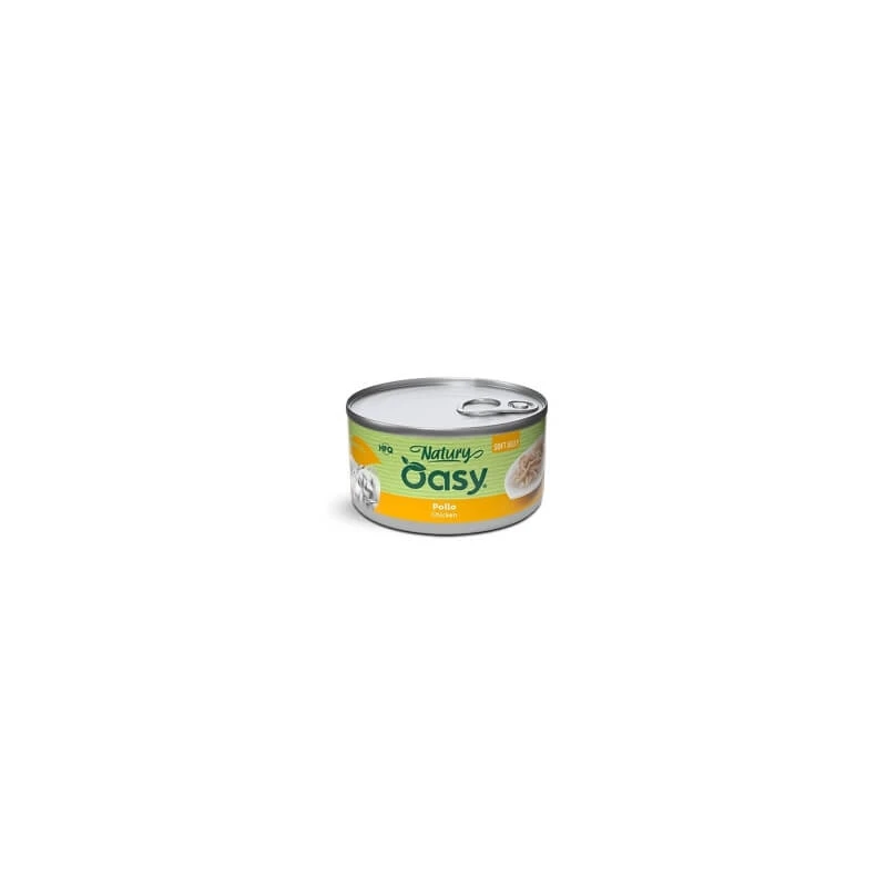 Oasy Wet cat natury soft jelly kip - aanvullende voeding voor volwassen katten 150 gr.